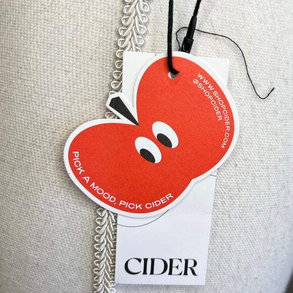 CIDER Glitter O-Ring Backless Halter Crop Top New with tag race festival purple - Picture 8 of 8